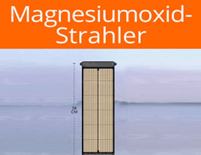 magnesiumoxid-strahler