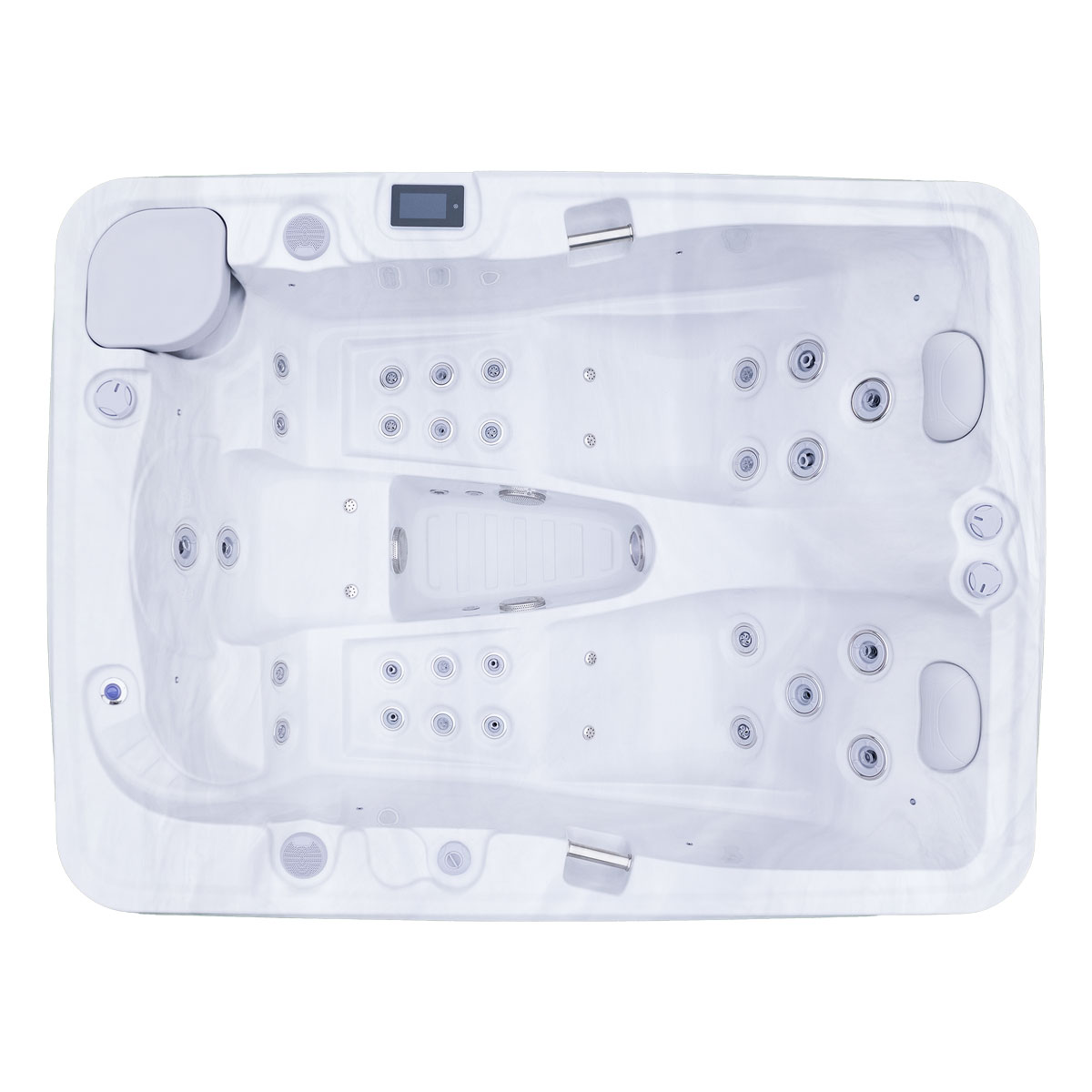 Whirlpool Merkur- Wannenansicht